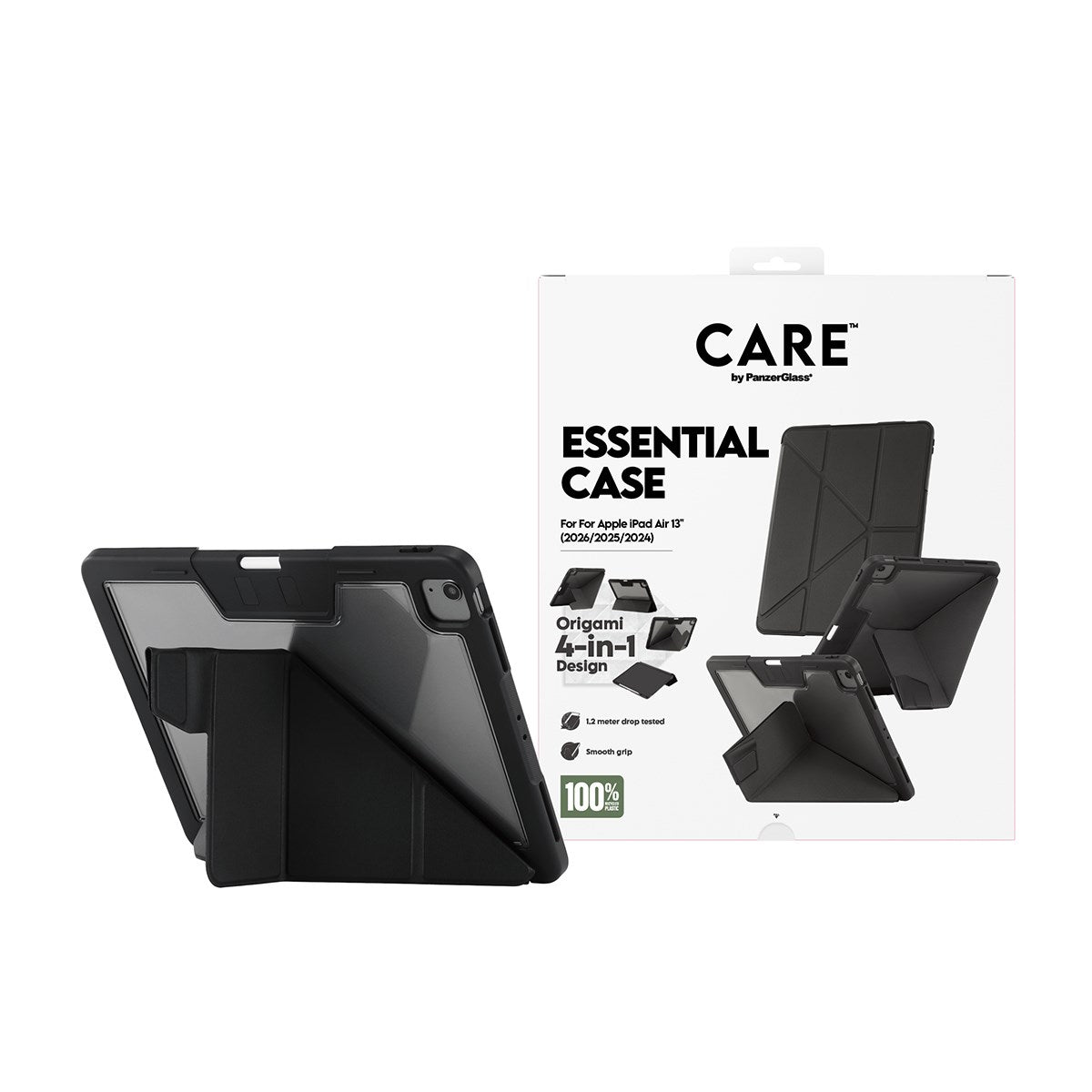 CARE™ by PanzerGlass Essential Case Schwarz iPad Air 13